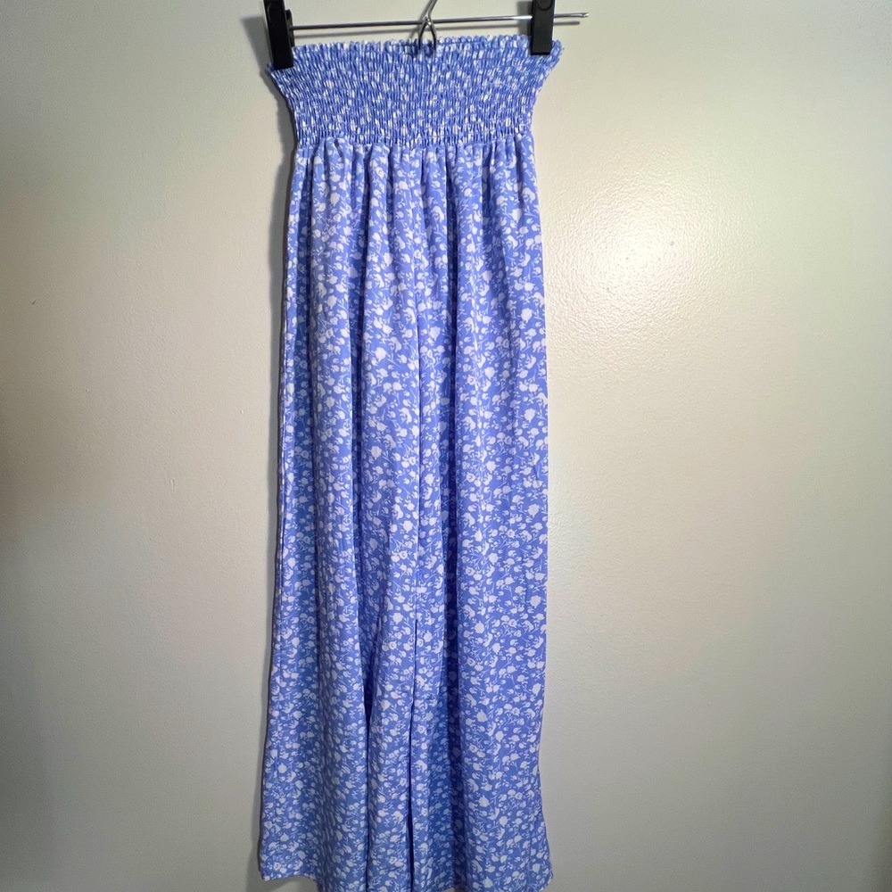 Floral Wide Leg Pants